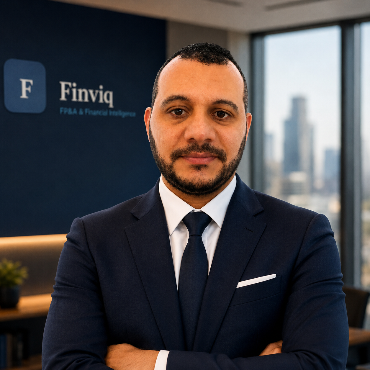 Ahmed Hassan, Founder and Managing Director of Finviq